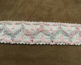 Multicolored fancy - 3 cm - Pink Ribbon