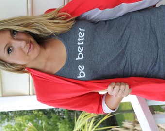 Be Better Women's Charcoal Empowerment Tank