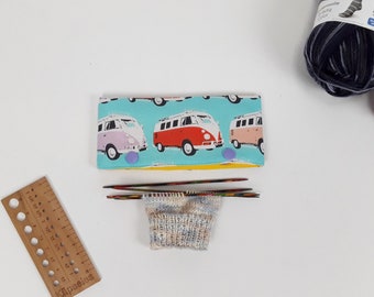 Needle cozy, DPN holder, needle Cozies, needle guard, needle play bag, 6 inches/15 cm