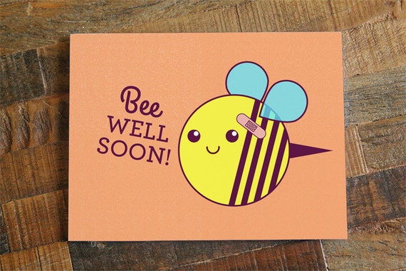 get well soon card