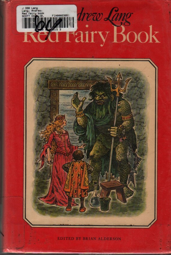 Red Fairy Book + Andrew Lang + Faith Jaques + 1976 + Vintage Kids Book