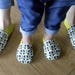 Adult Shoes Pattern - PDF Sewing Pattern and tutorial, Women's Size US 1-12; Euro 32-45; Men's Size US 1-13; Euro 39-46;