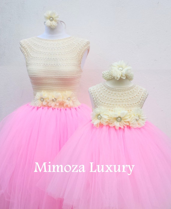 Mother Daughter Matching Dresses Adult tutu dress, Bridesmaid dress, Women tutu dress, Wedding dress, Hen party dress, Adult Princess dress