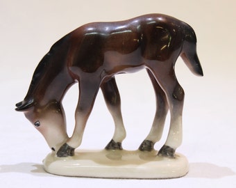 Vintage Ceramic Horse Figurine