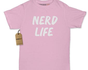 Nerd Life Nerd Living Womens T-shirt
