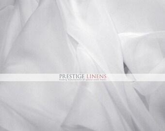 10 YARDS 30 ft Voile Fabric 118" Wide - Sheer Voile Drape Drapery Fabric Chiffon Fabric - WHITE