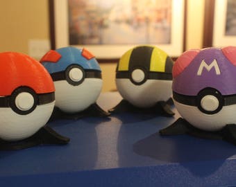 3D Printed Functional Pokeballs!