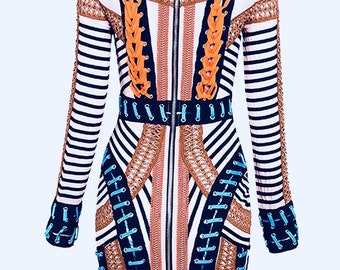 Tribal Bodycon Dress