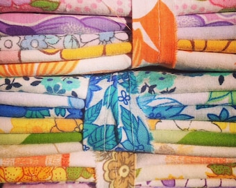Vintage Retro Sheet Fat Quarter (FQ) Pack