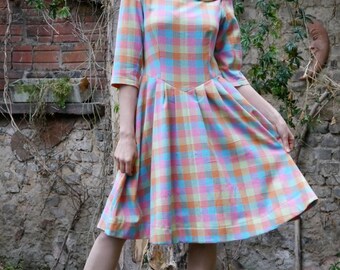 PDF Sewing Pattern Dress Connie as PDF File with Ebook sewing instructions