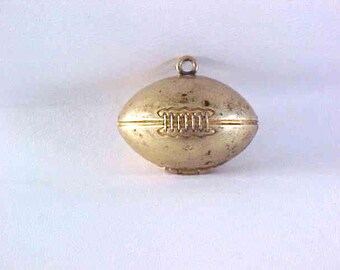 OLD Football Photograph Locket Pendant