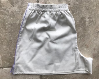 White piqué boxershorts for woman
