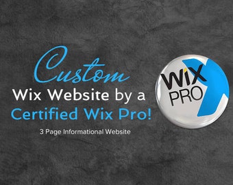 Custom 3 page Wix Website Design