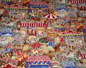 Robert Kauffmans Chefs Choice cotton fabric multi color