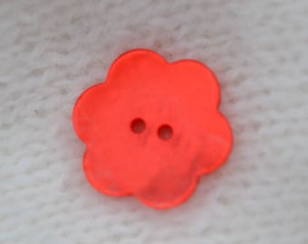 fancy flower diameter 28mm button