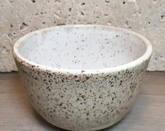 Rustic Bowl - Handmade Stoneware Bowl - Ceramic Bowl - Cereal Bowl - Salad Bowl - Ice Cream Bowl - Speckled Stoneware Bowl