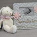 Personalized Keepsake Birth infomation Frame. Laser engraved 9.5 x 9.5 frame that holds a 4 x 6 photo.