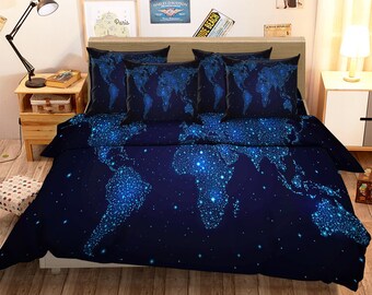 world map bedding etsy world map sheet set
