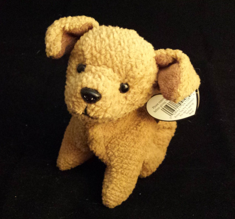 TY Beanie Baby Brown Terrior Pup Tuffy October 12 1996