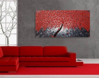 Large Paintings 3 Panel Abstract Acrylic Painting Art Wall Art
