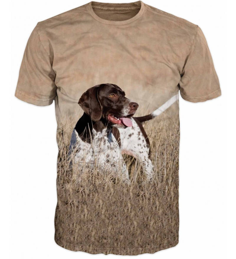 3D Hunting Dog Mount Tshirt Hunting Ducks Dog & Ducks