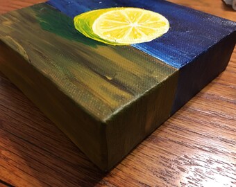Lemon- acrylic on canvas