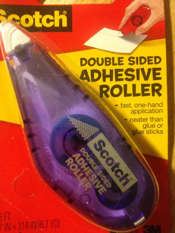 Scotch Brand Double Sided Adhesive Roller Permanent