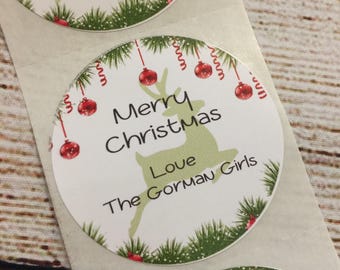 Items similar to Custom Christmas Gift Tags on Etsy