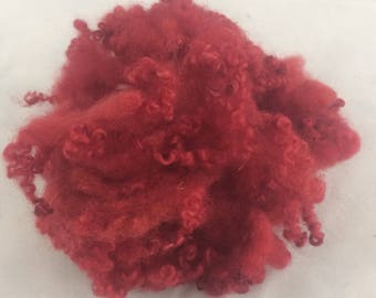 Blue Faced Leicester Locks / Curls Hand Dyed 10g