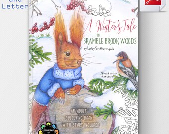 Animals Adult Colouring Book PDF - Colouring Book - Colouring Book Adults - Colouring Book PDF - Colouring Pages - Coloring Printable