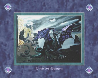 Emperor Dragon 8x10 print