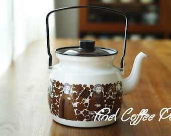 ARABIA FINEL Finland Kaj Franck Enamel Tea Pot