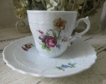 Cup and saucer - Richard Ginori