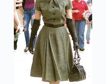 KEIRA vintage inspired made to measure dress all size swing 50s