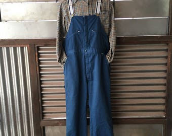 Vintage Winter Insulated Overalls L/XL