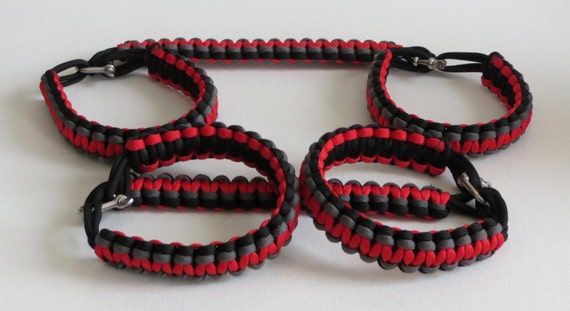 NEW*****Tri Color/Reversible Cobra Paracord Grab Handles