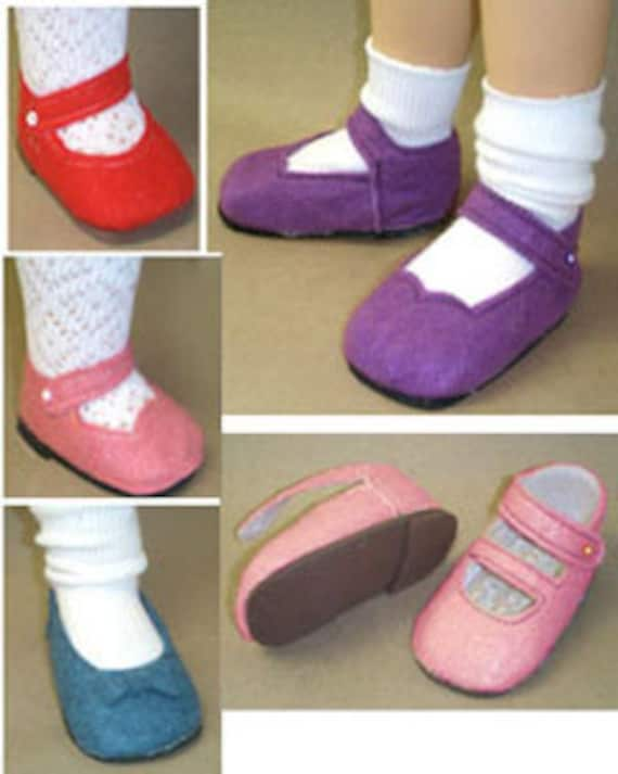 Doll Shoes Pattern Sasha Shoe Pattern Felt shoes sewing