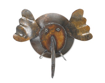 Elephant Head Wall Sculpture African Animal Wall Art
