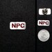Hand Cast NPC (non player character) Lapel Pin