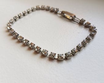 Rhinestone Tennis Bracelet