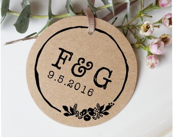 antler address stamp custom wedding address stamp rustic