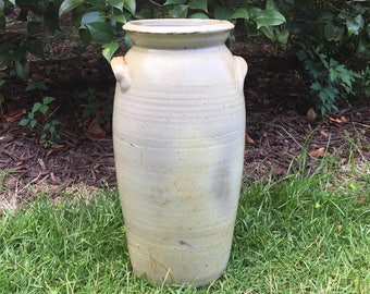 Stoneware Butter Churn - 18.5" Tall
