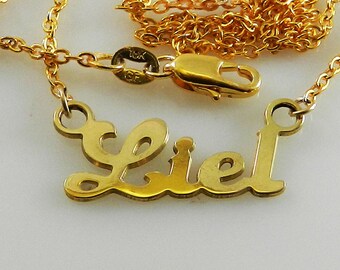 Kids Name Necklace , Personalized Name Necklace , Children names , Dainty Name Necklace , Personalized Necklace , Custom Name Necklace