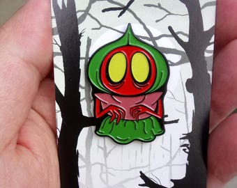 Flatwoods Monster Glow in the Dark Enamel Pin - VERY FEW LEFT!