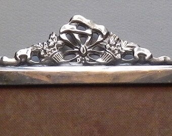 Cute Silver Plate Picture Frame!