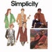 Simplicity :7522 Misses Easy ro Sew Plus Size Lined Unlined Blazers Jackets Collar and Lapel Variations Sewing Pattern