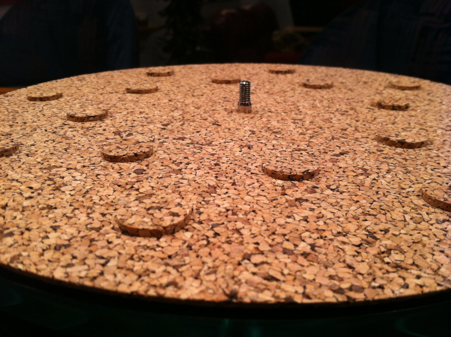 Cork Turntable Mat Custom Spotmat Vinyl LP Record Mat