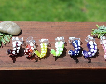 Glass Tentacle Pendants