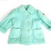 Vintage wool coat made in italy (1- 2 years), 1960s
