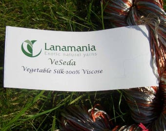 Remnants-Lanamania VeSeda fingering yarn (vegetarian silk)-100gram Strand
